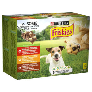 PURINA Friskies Karma dla Psów w Sosie 12x85g