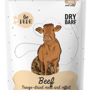 Paka Zwierzaka Lio PEPE Przysmak liofilizowany Beef (mięso wołowe) 60g