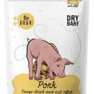 Paka Zwierzaka Lio PEPE Przysmak liofilizowany Pork (Polędwiczka wieprzowa) 60g