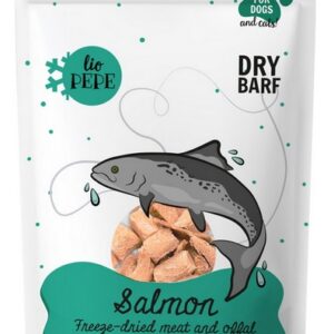 Paka Zwierzaka Lio PEPE Przysmak liofilizowany Salmon (filet z łososia) 60g