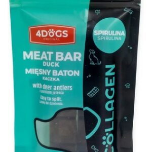 4DOGS Batony Semi-Soft Spirulina i poroże 2szt