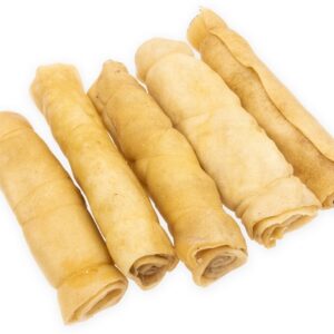 4DOGS Skóra jagnięca rollo 15cm 5szt