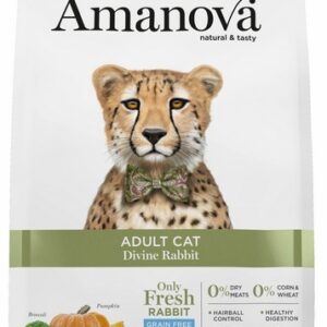 Amanova Cat Adult Divine Rabbit - królik 4kg