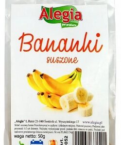 Alegia Banany suszone 50g