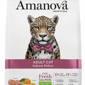 Amanova Cat Adult Salmon Deluxe - łosoś 1,5kg
