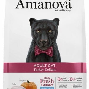 Amanova Cat Adult Turkey Delight - indyk 1,5kg
