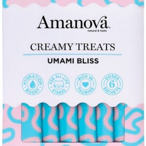 Amanova Cat Creamy Treats Umami Bliss Chicken & Katsuobushi - kurczak i katsuobushi 6x15g