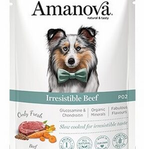 Amanova Dog Adult Irresistible Beef - wołowina saszetka 100g [P02]