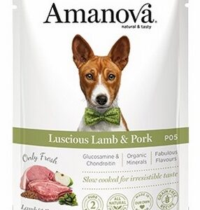 Amanova Dog Adult Luscious Lamb & Pork - jagnięcina i wieprzowina saszetka 100g [P05]