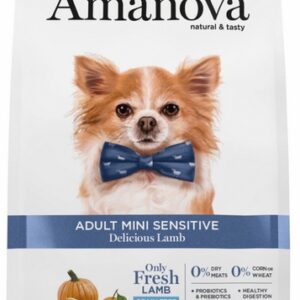 Amanova Dog Adult Mini Sensitive Delicious Lamb - jagnięcina 800g