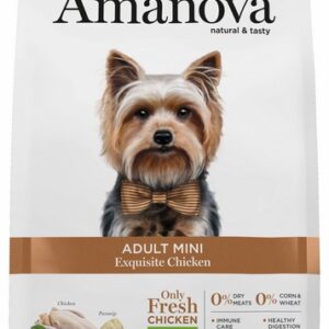 Amanova Dog Adult Mini Exquisite Chicken - kurczak 2kg