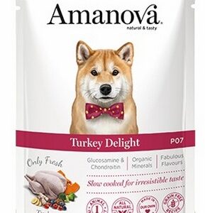 Amanova Dog Adult Turkey Delight - indyk saszetka 300g [P07]