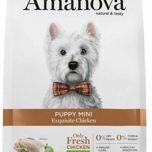 Amanova Dog Puppy Mini Exquisite Chicken - kurczak 2kg