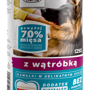 Frendi Kawałki W Delikatnym Sosie Z Wątróbką 1250g