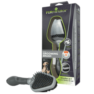 FURMINATOR Dual Grooming Brush Dwustronna Szczotka Do Pielęgnacji