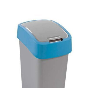Curver Flip Bin Kosz Na Śmieci Szaro-Niebieski 25l