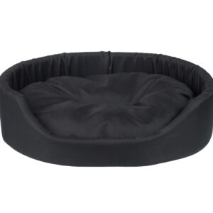 AMIPLAY Legowisko Owalne Basic Czarne S