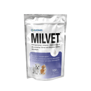 Eurowet Milvet Mleko Zastępcze Dla Młodych Psów I Kotów 100 G