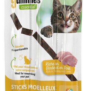 Zolux Yummies Miękki przysmak dla kota - Pałeczki Indyk & Wątróbka 3x5g